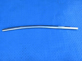 Maserati Ghibli left rear door window chrome trim #8473